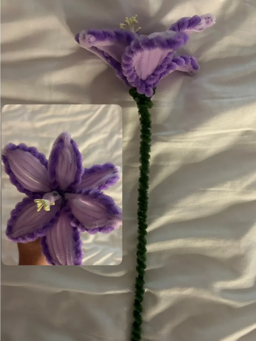 Pipe cleaner flower bouquet!